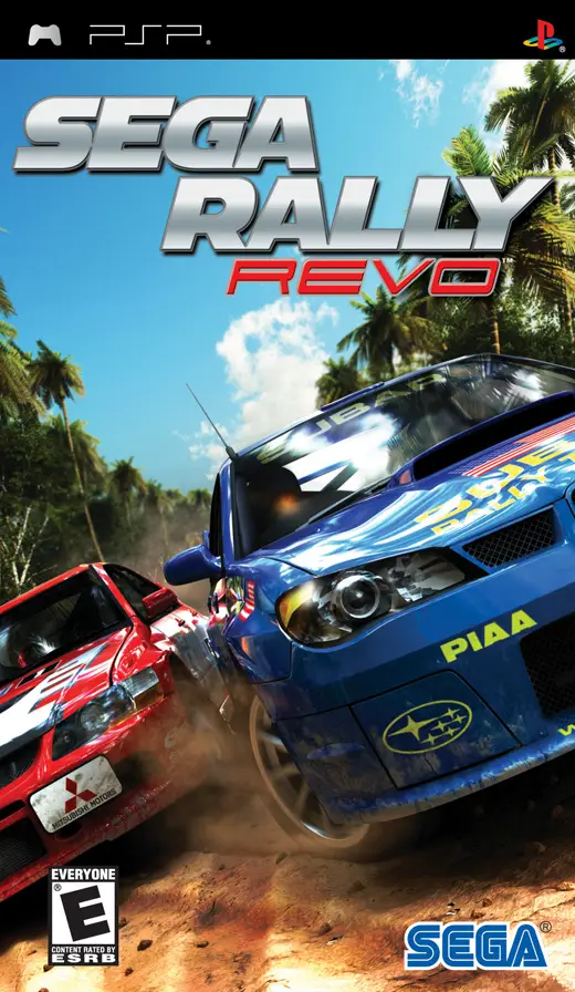 Capa de Sega Rally Revo