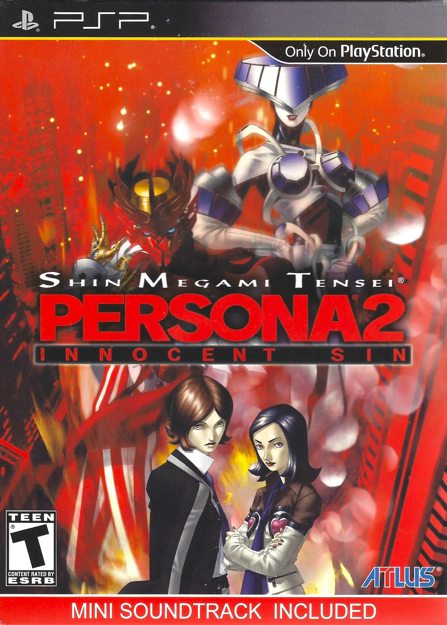 Capa de Shin Megami Tensei: Persona 2: Innocent Sin [Limited Edition]