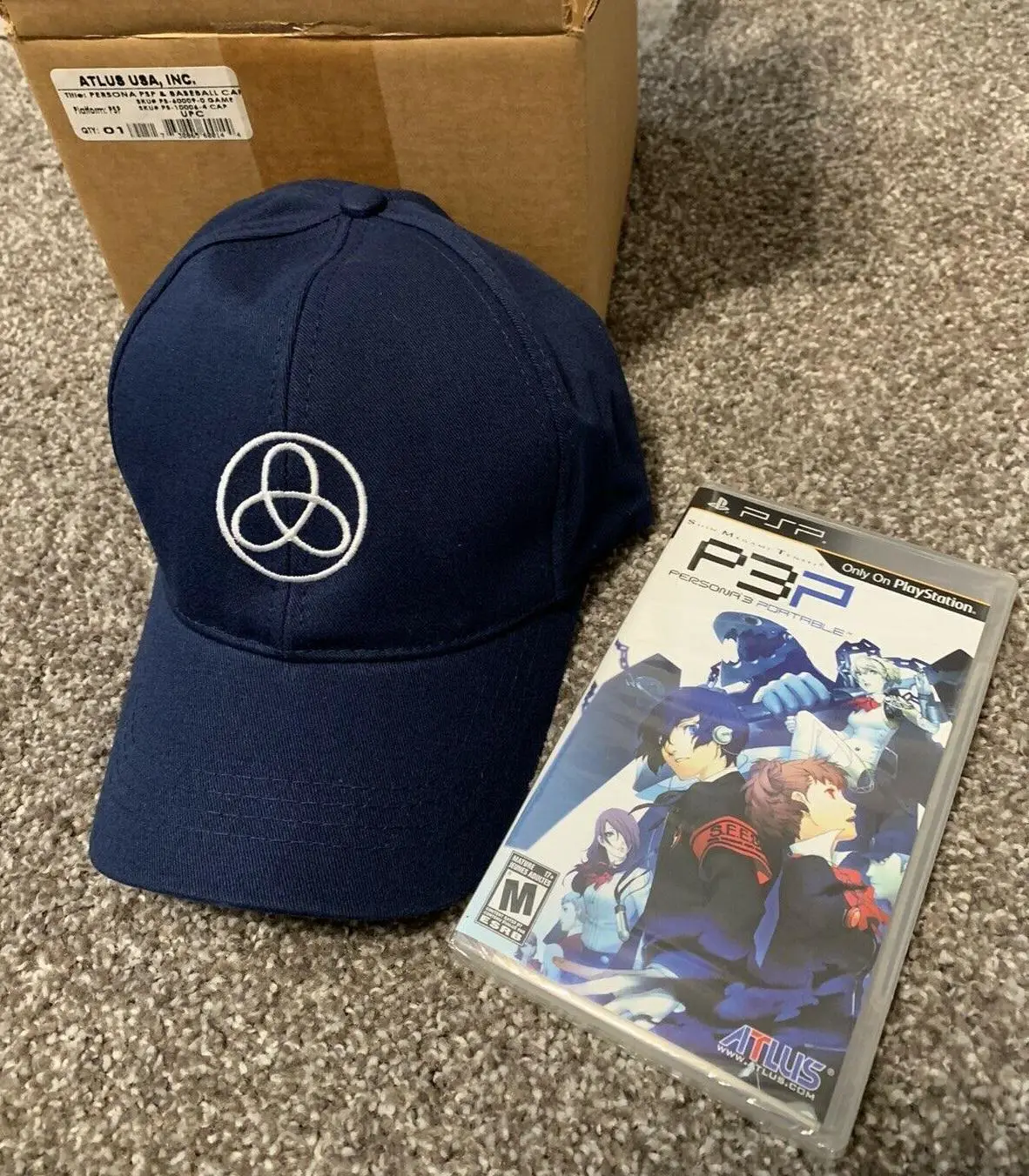 Capa de Shin Megami Tensei: Persona 3 Portable [Junpei Hat Bundle]