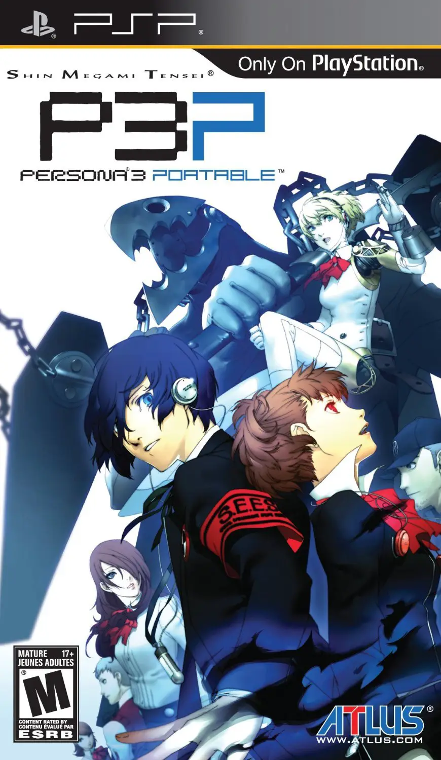 Capa de Shin Megami Tensei: Persona 3 Portable