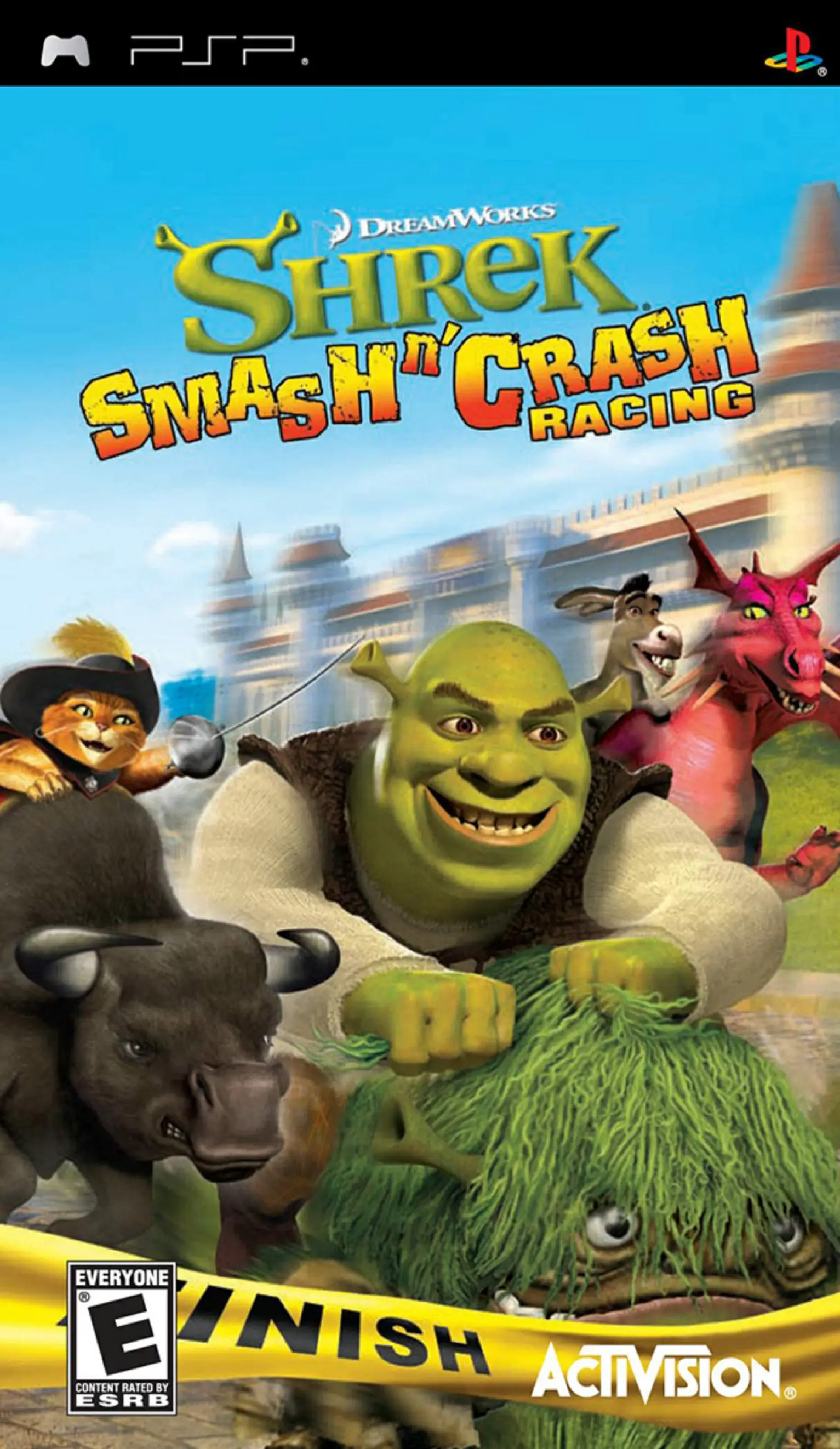 Capa de Shrek: Smash n' Crash Racing