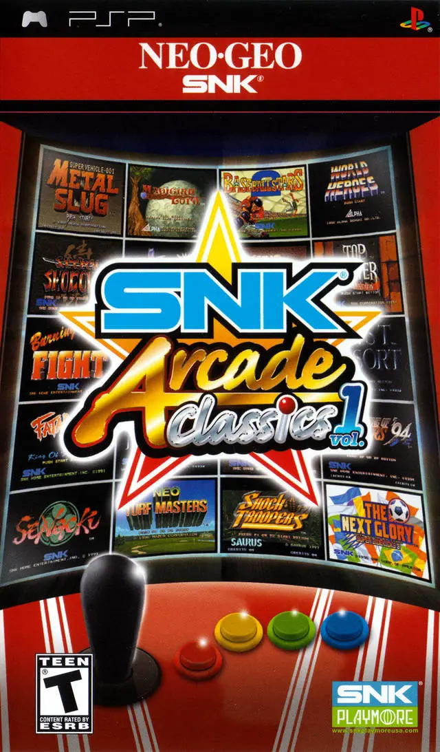 Capa de SNK Arcade Classics Vol. 1