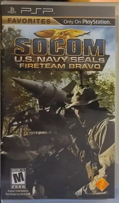 Capa de SOCOM: U.S. Navy SEALs Fireteam Bravo [Favorites]