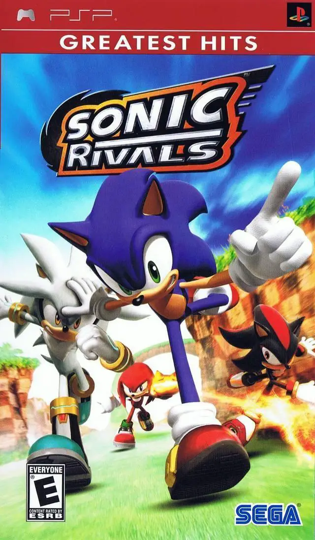 Capa de Sonic Rivals [Greatest Hits]
