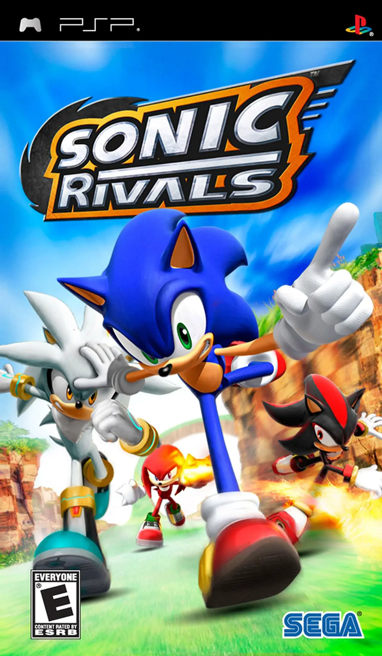 Capa de Sonic Rivals