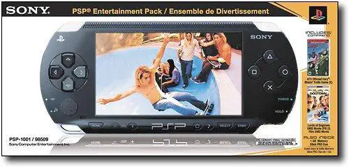 Capa de Sony PSP-1001 [Entertainment Pack]