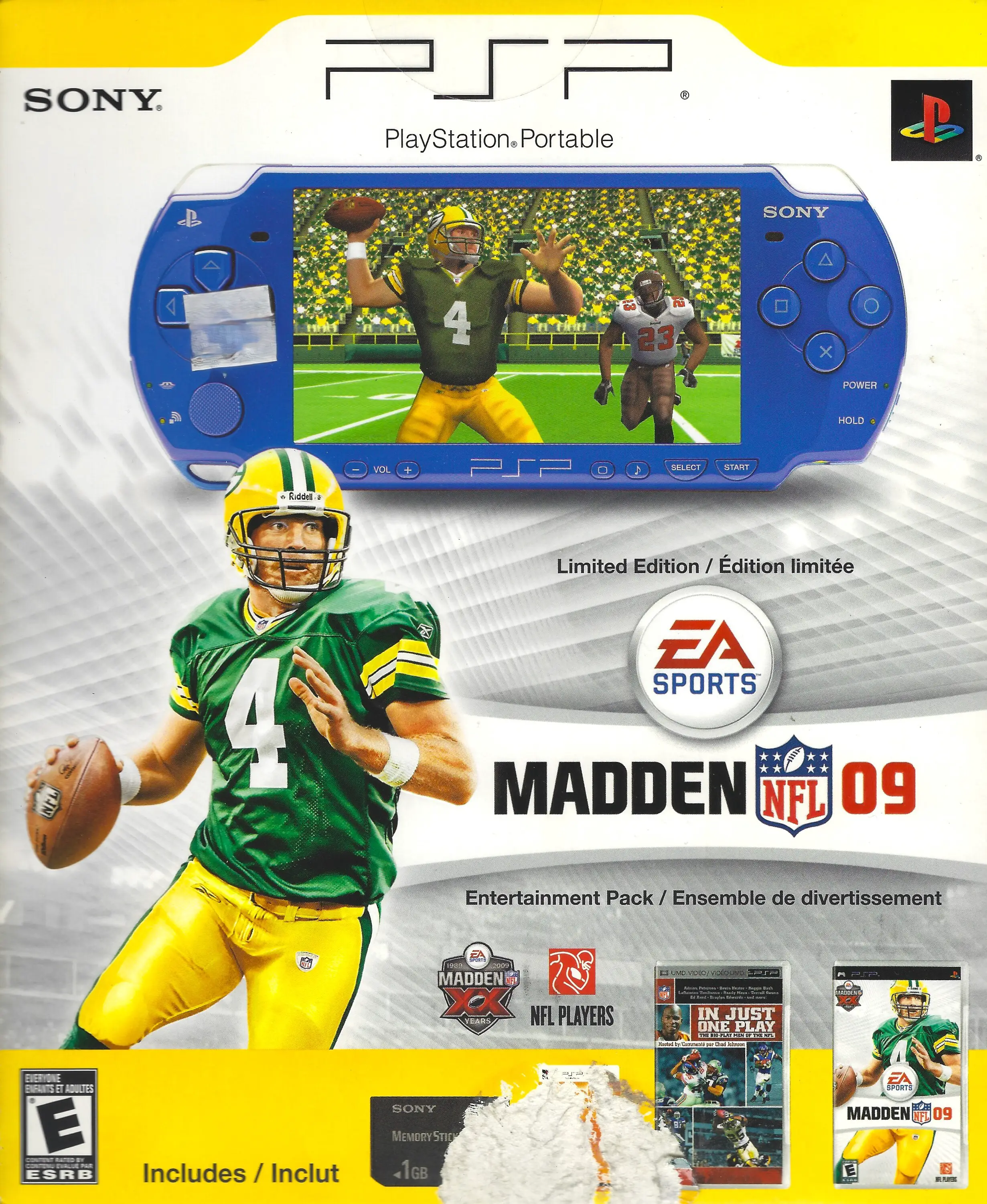Capa de Sony PSP-2000 [Madden 2009 Limited Edition]