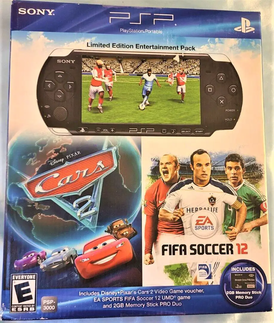 Capa de Sony PSP-3000 [Entertainment Pack Bundle]