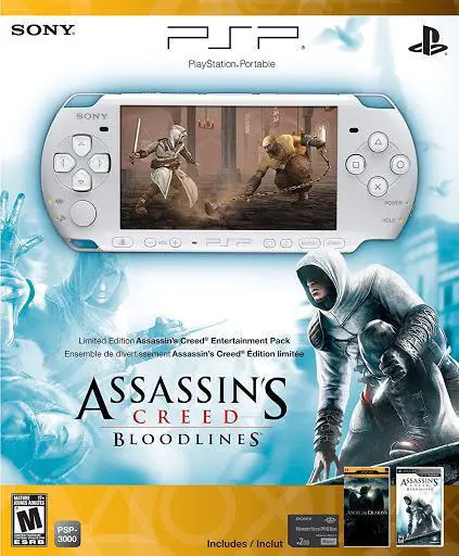Capa de Sony PSP-3001 [Assassin's Creed Bloodlines Bundle]