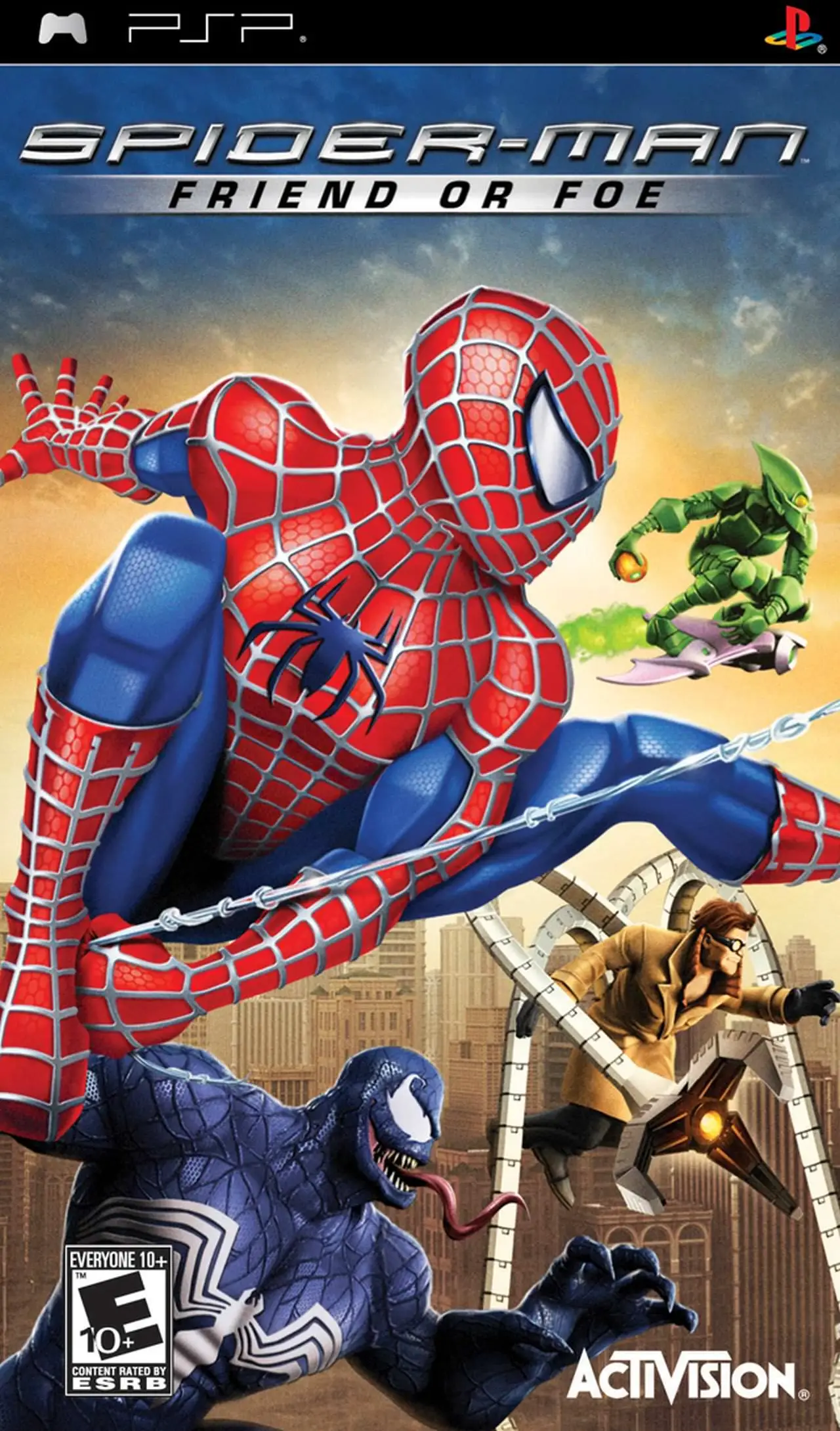 Capa de Spider-man: Friend or Foe