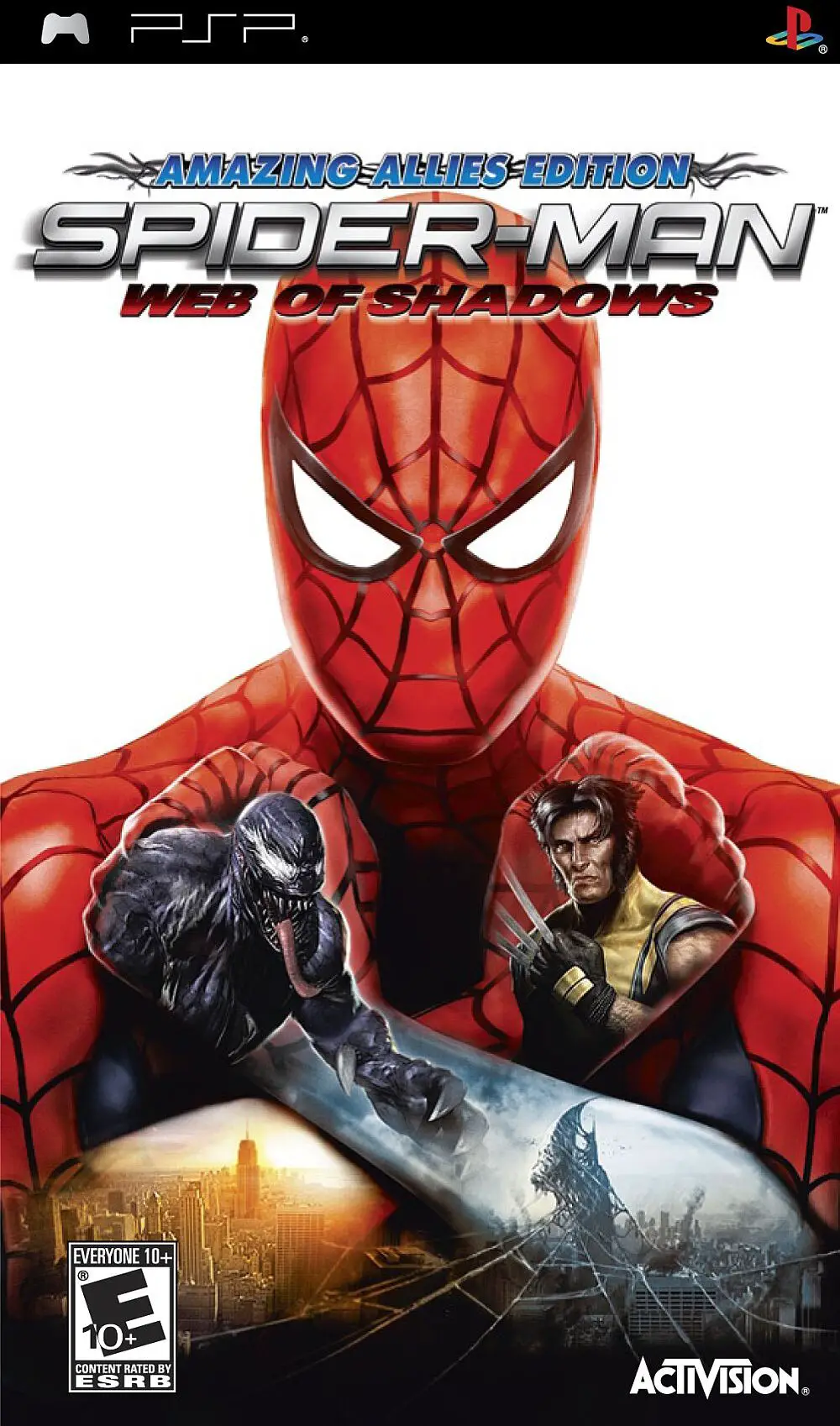 Capa de Spider-Man: Web of Shadows