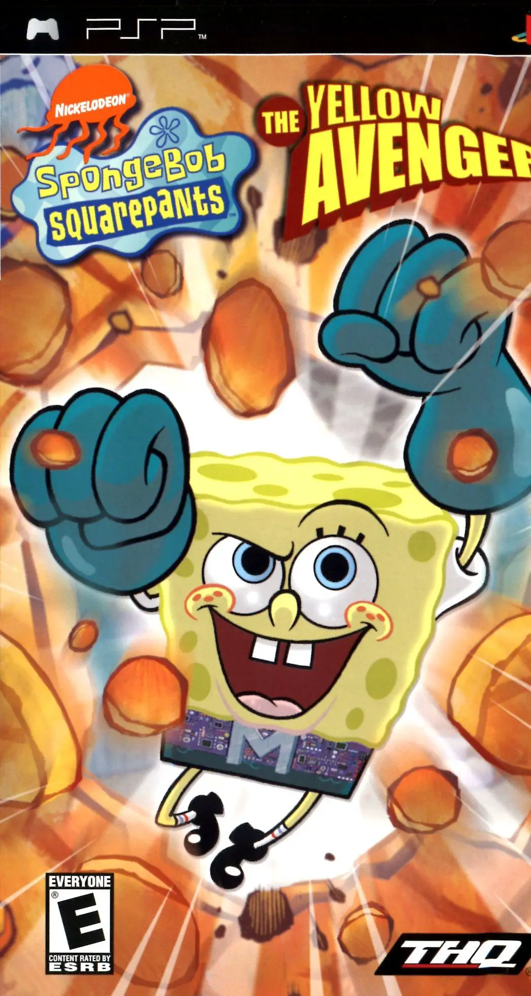 Capa de Spongebob Squarepants: The Yellow Avenger