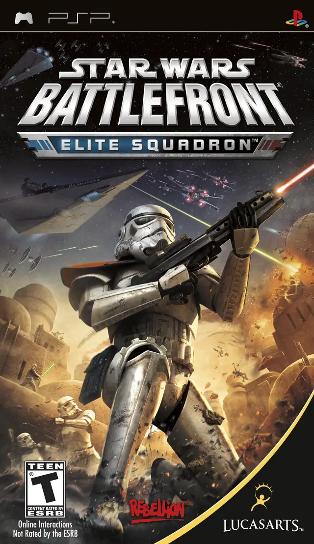 Capa de Star Wars Battlefront: Elite Squadron