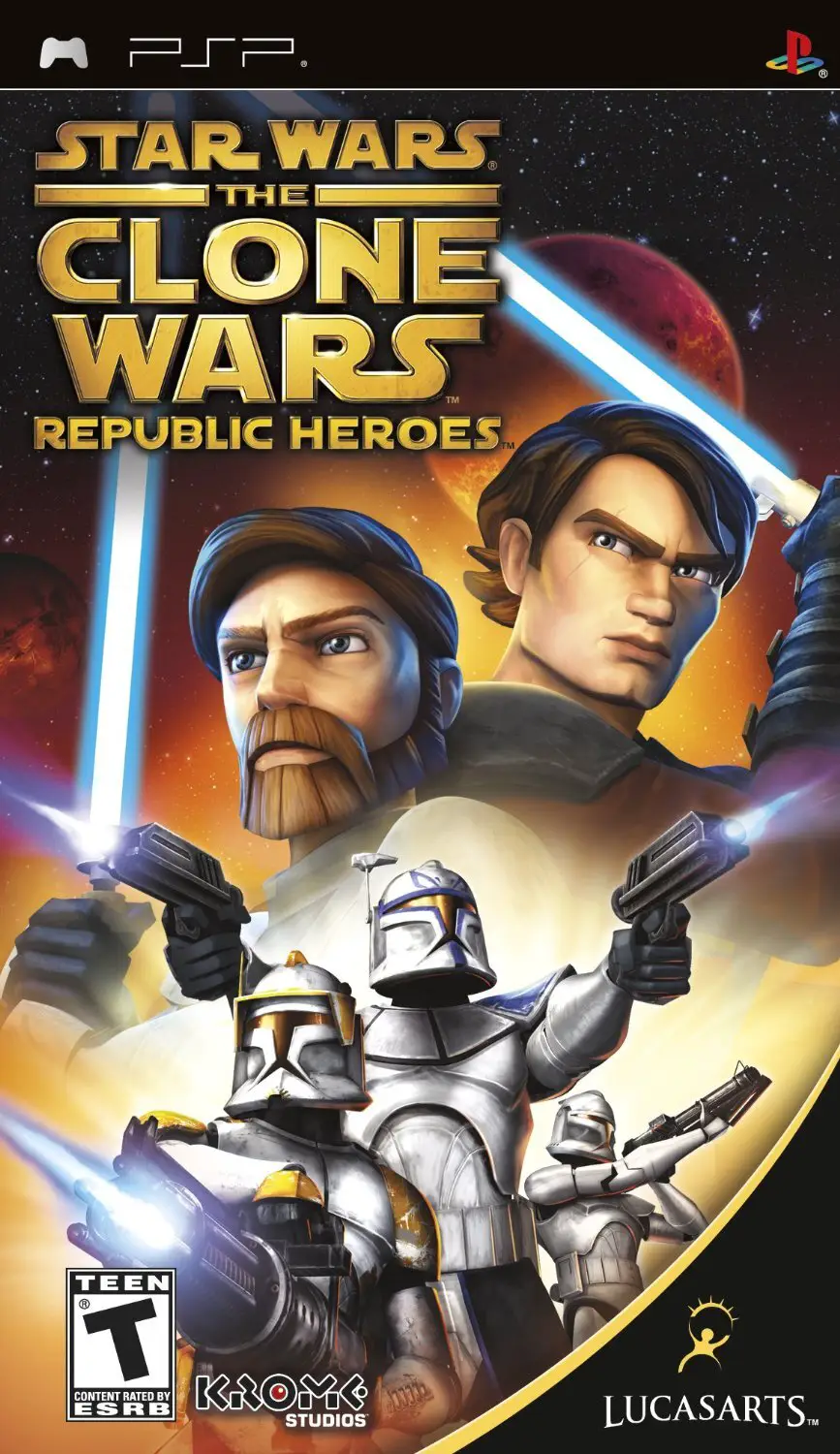 Capa de Star Wars: The Clone Wars Republic Heroes