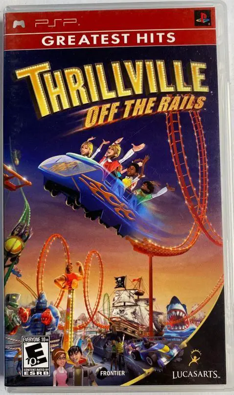 Capa de Thrillville: Off The Rails [Greatest Hits]