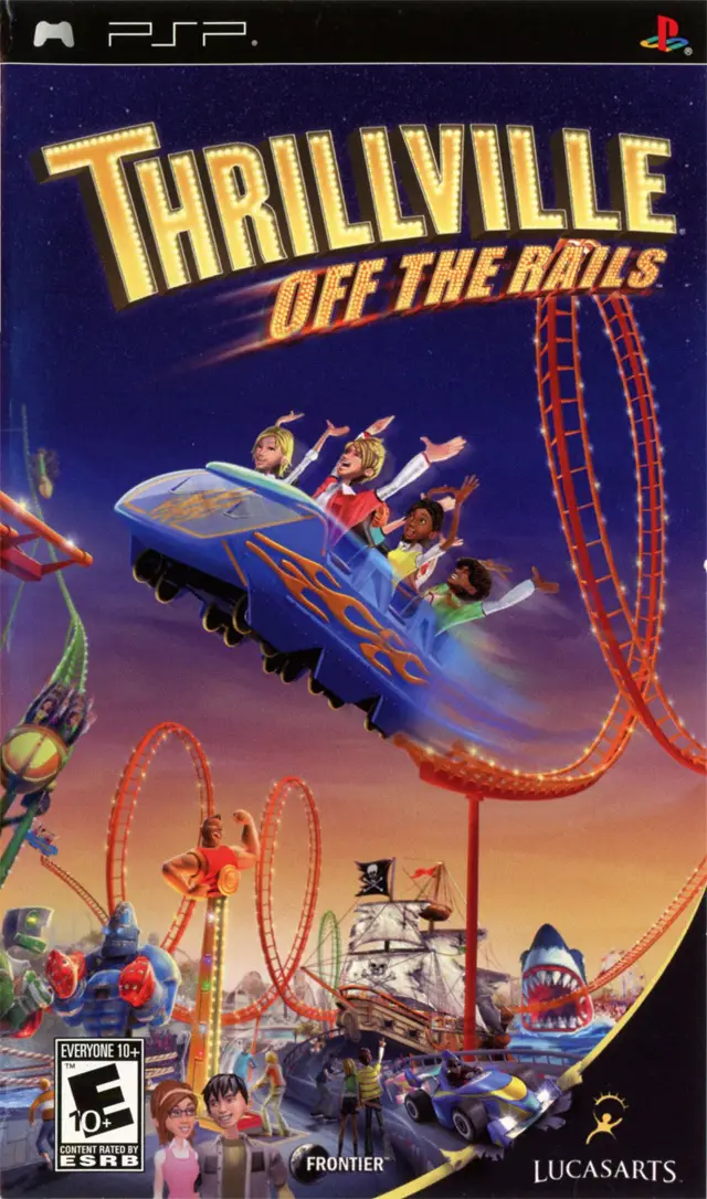 Capa de Thrillville: Off the Rails