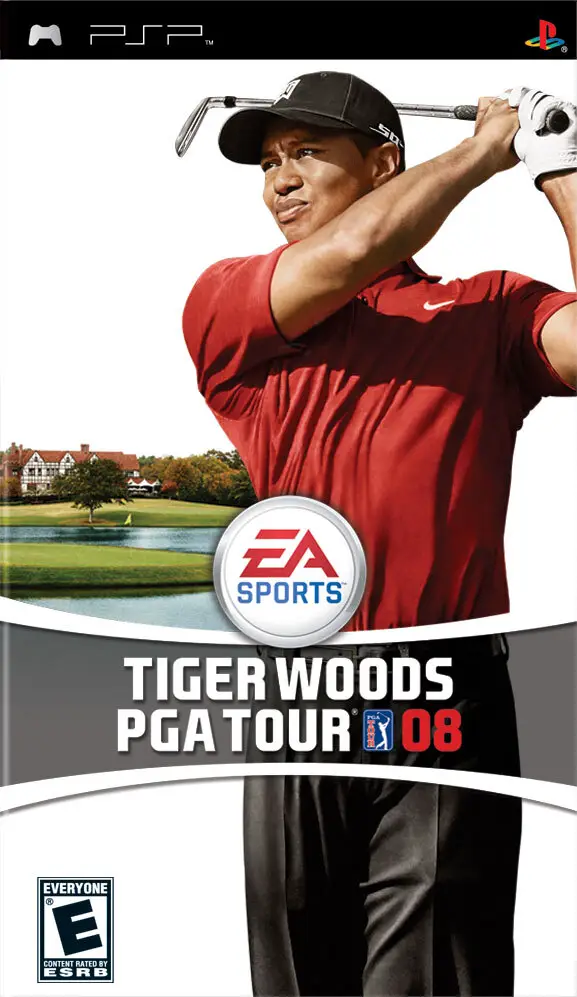 Capa de Tiger Woods PGA Tour 08