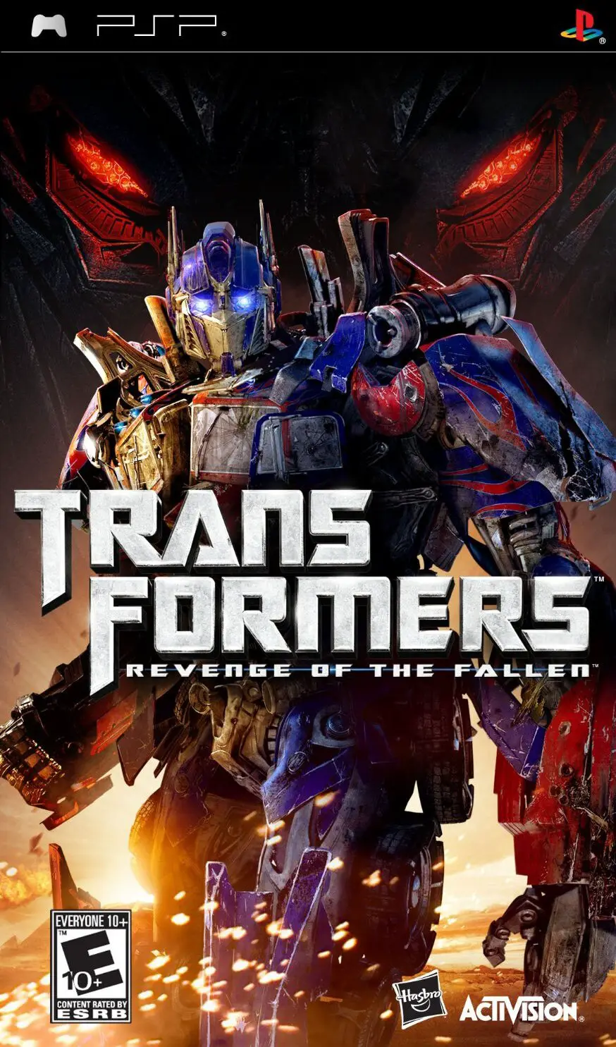 Capa de Transformers: Revenge of the Fallen