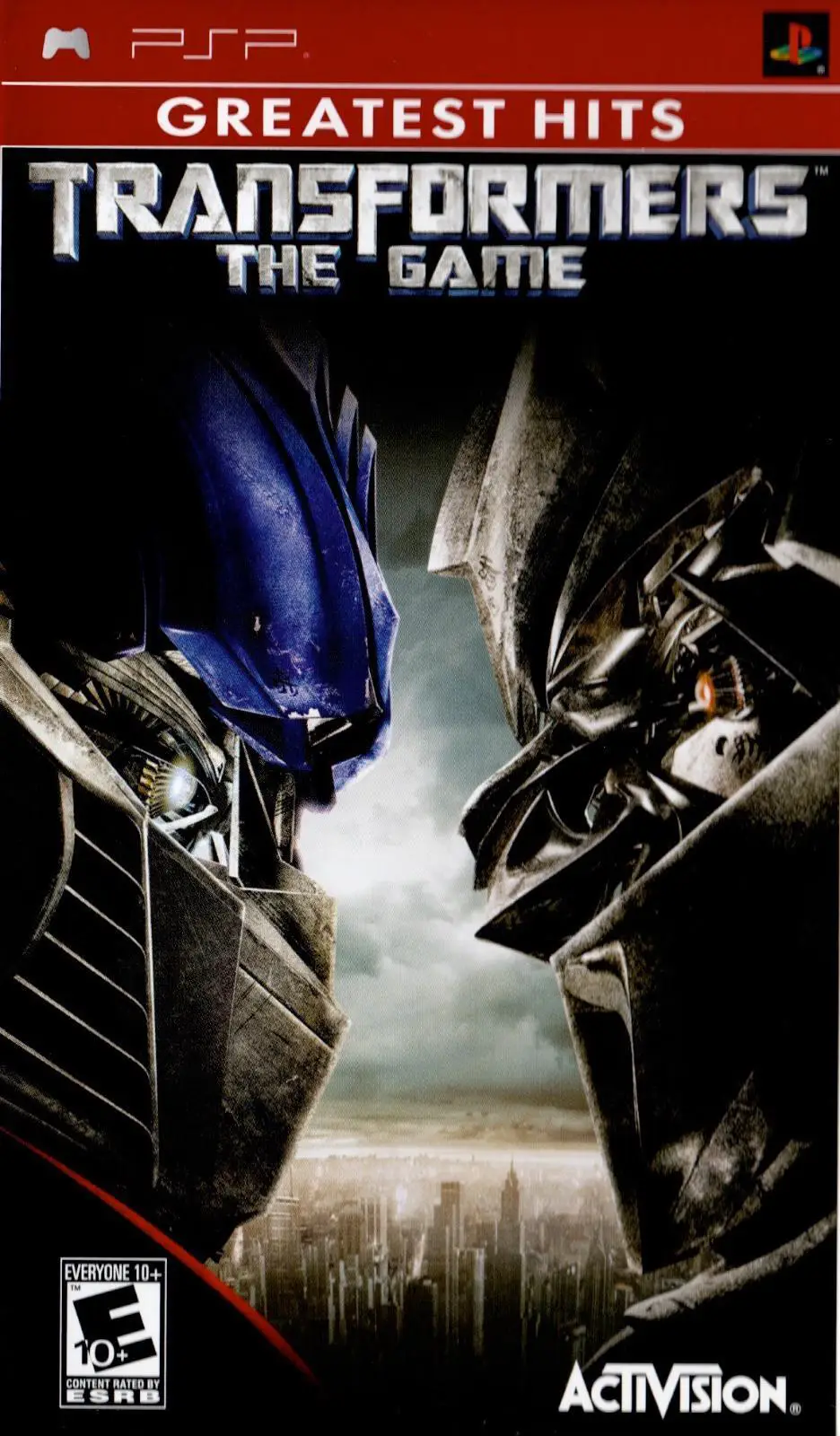 Capa de Transformers: The Game [Greatest Hits]