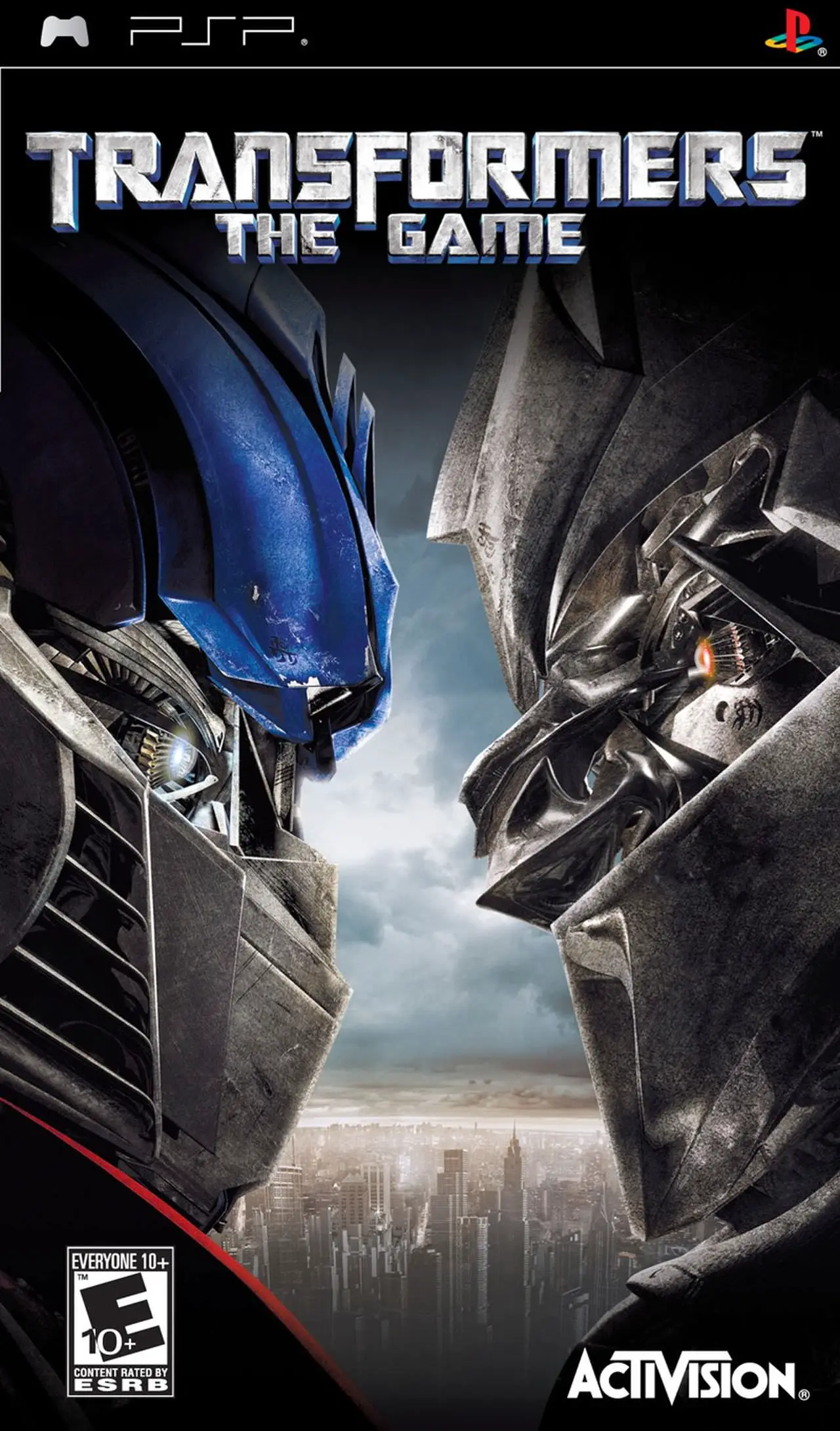Capa de Transformers: The Game