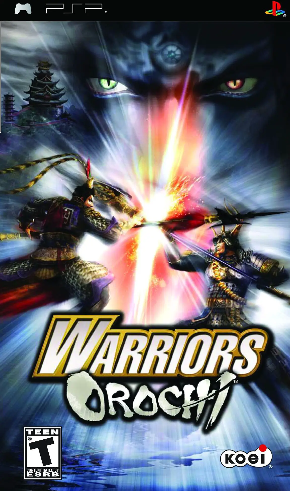 Capa de Warriors Orochi