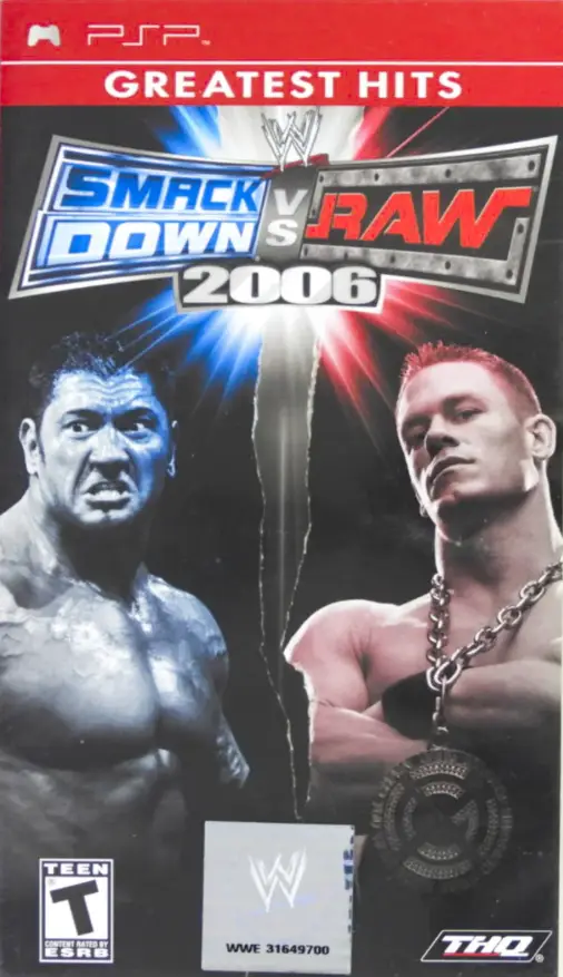Capa de WWE Smackdown Vs. Raw 2006 [Greatest Hits]
