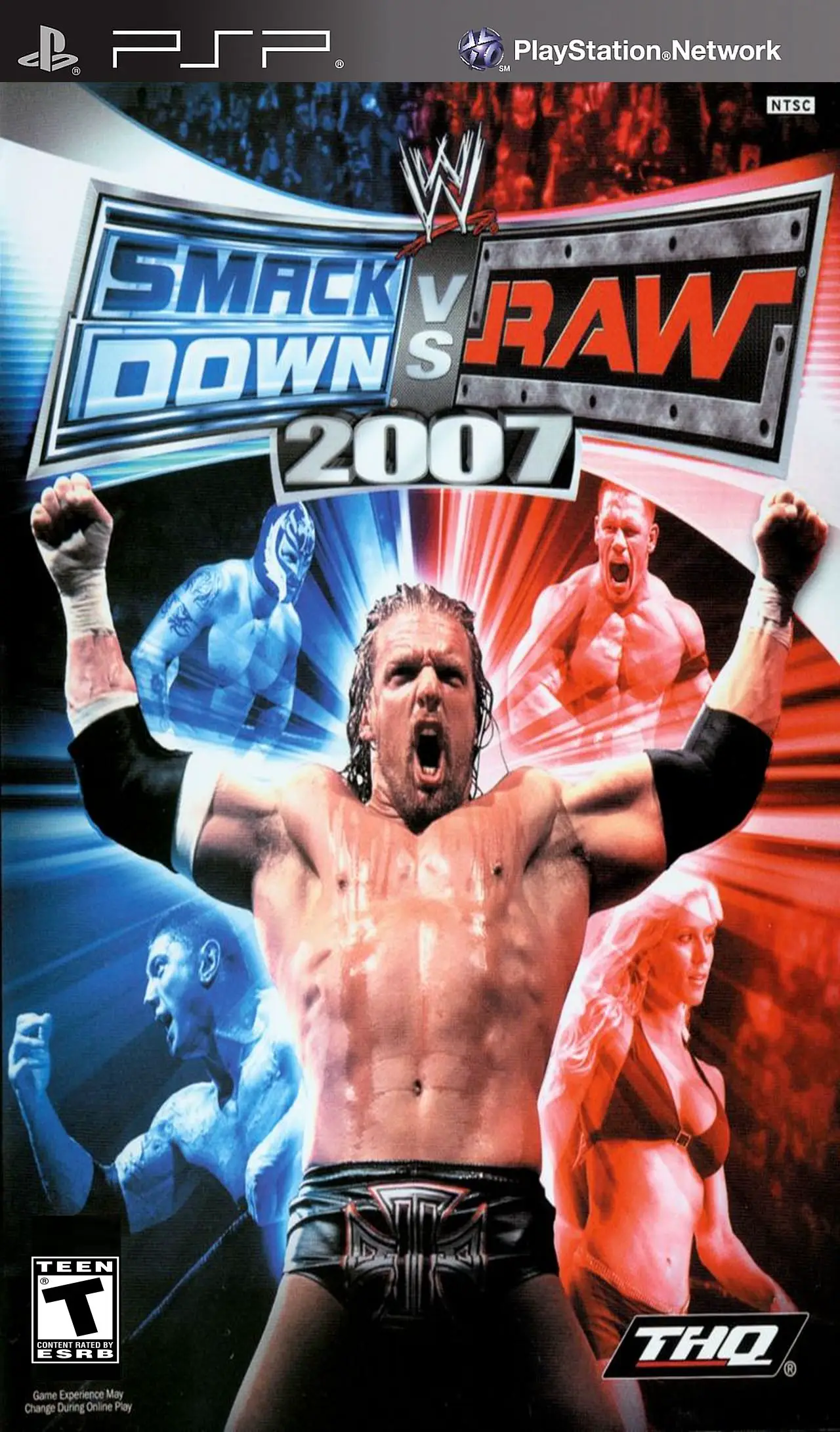 Capa de WWE SmackDown vs. Raw 2007
