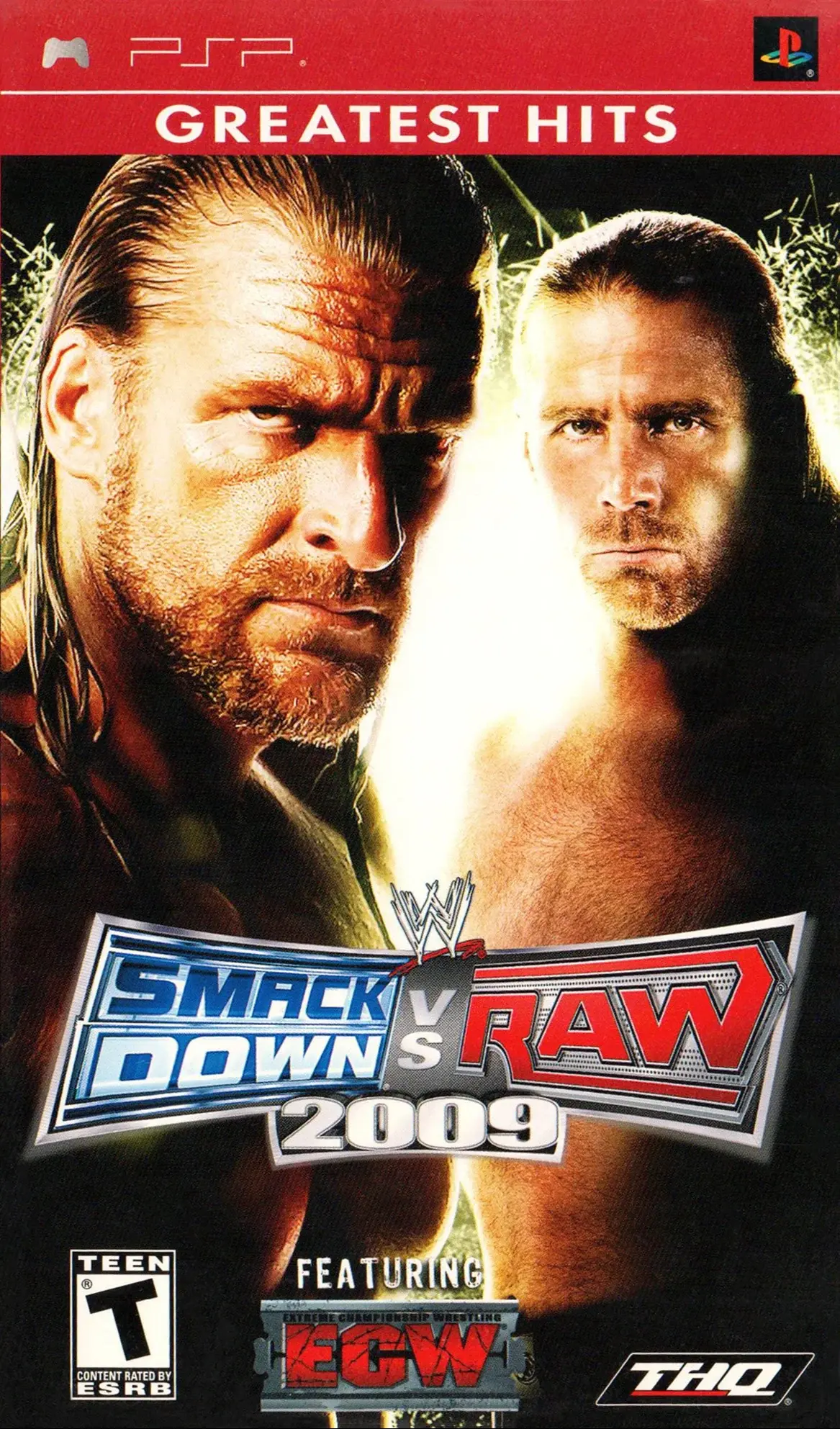 Capa de WWE SmackDown vs. Raw 2009 [Greatest Hits]