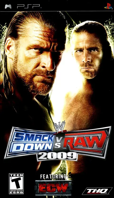 Capa de WWE SmackDown vs. Raw 2009