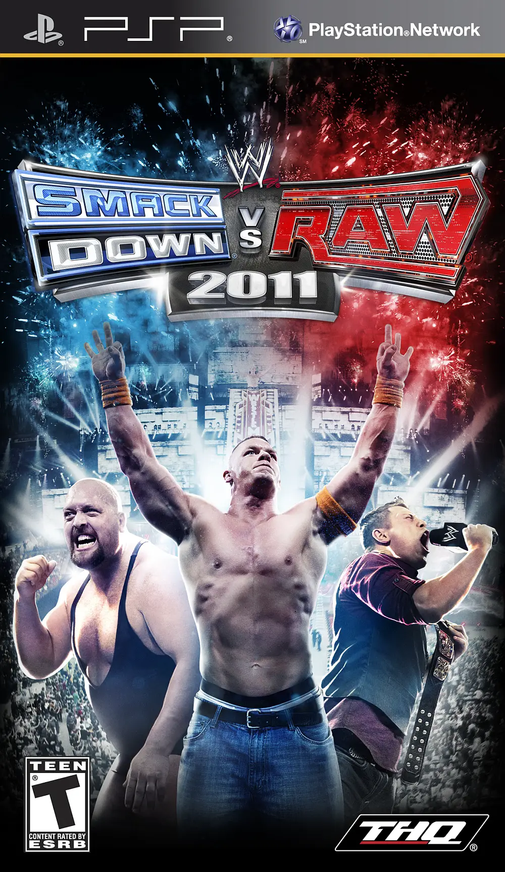 Capa de WWE SmackDown vs. Raw 2011
