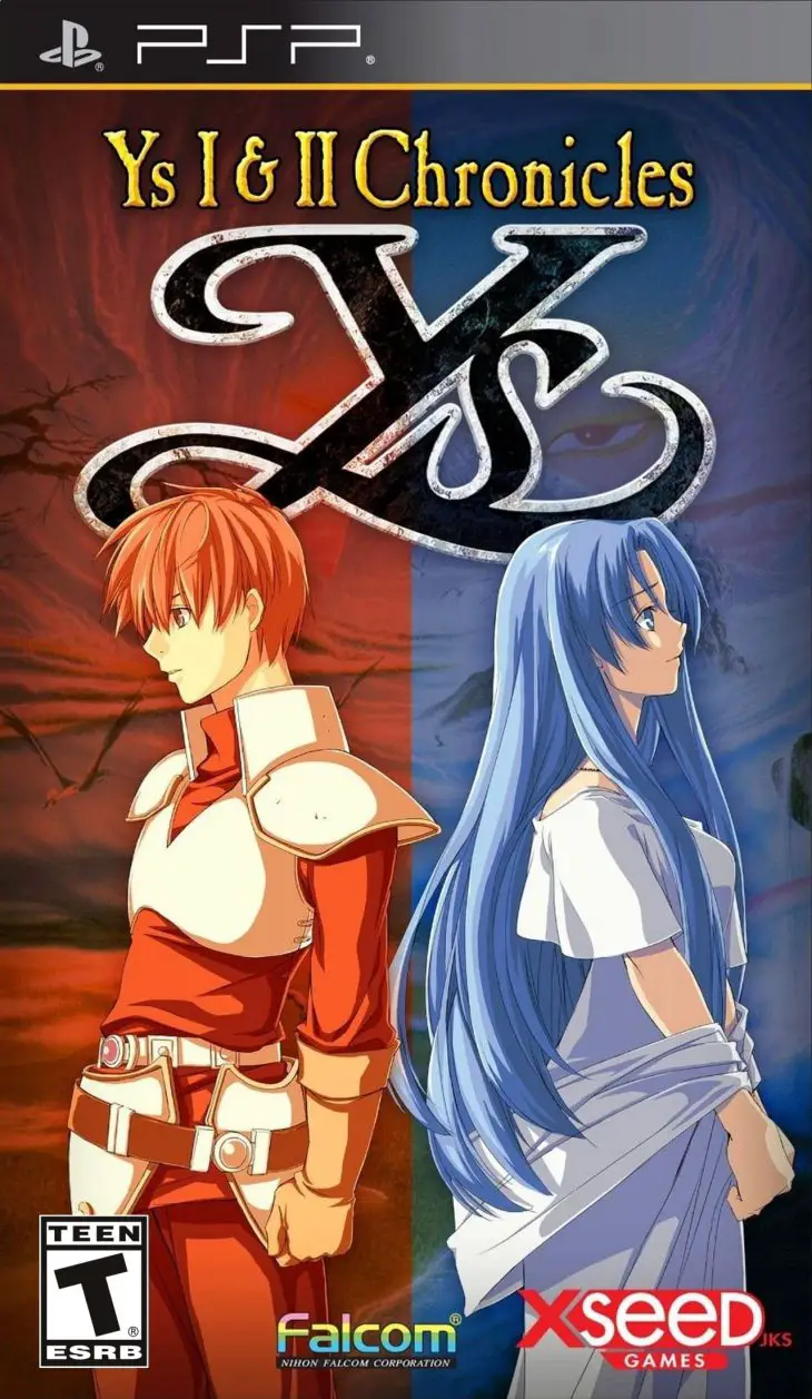 Capa de Ys I & II Chronicles