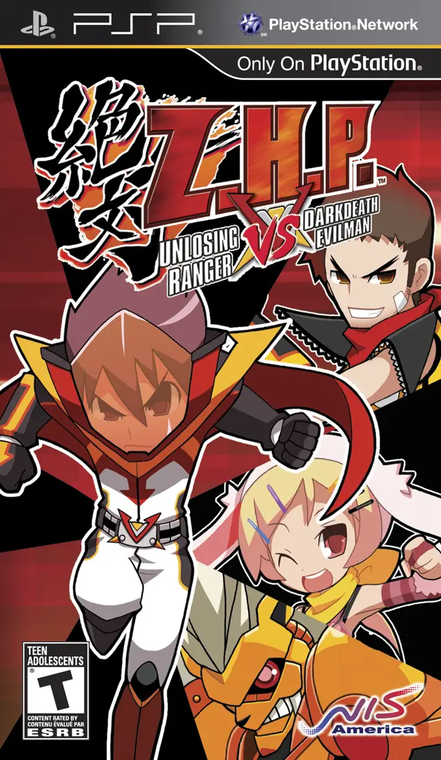 Capa de Z.H.P. Unlosing Ranger vs Darkdeath Evilman