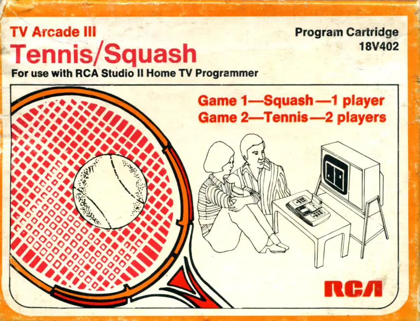 Capa de TV Arcade III: Tennis/Squash