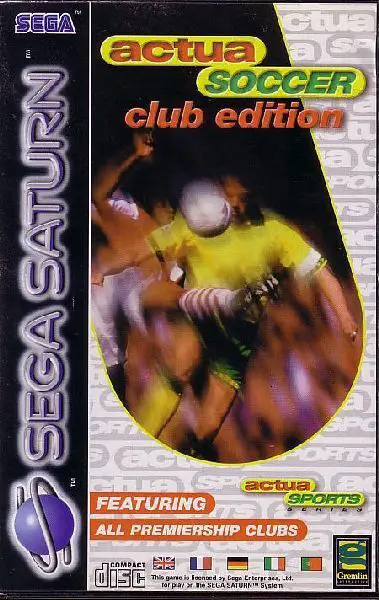Capa de Actua Soccer: Club Edition
