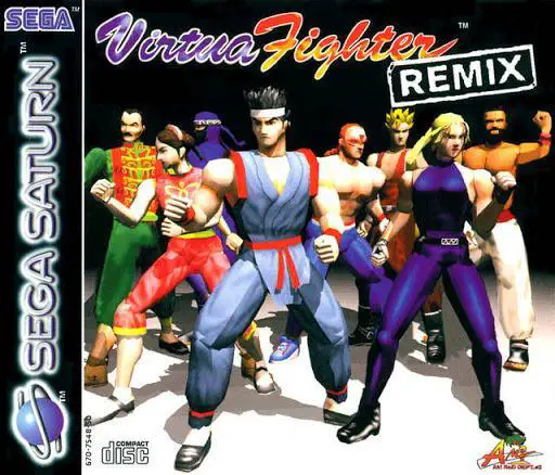 Capa de Virtua Fighter Remix
