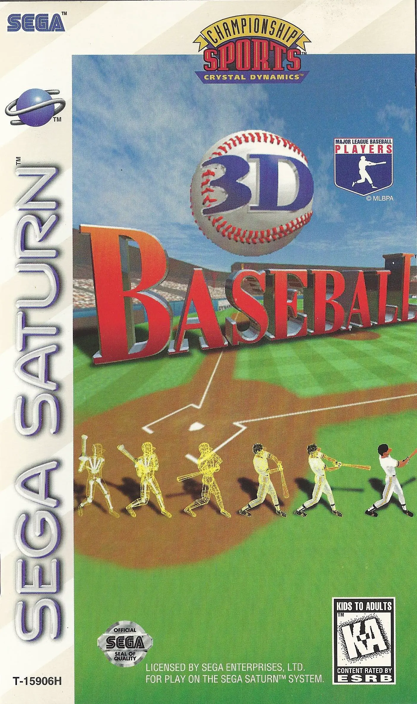 Capa de 3D Baseball