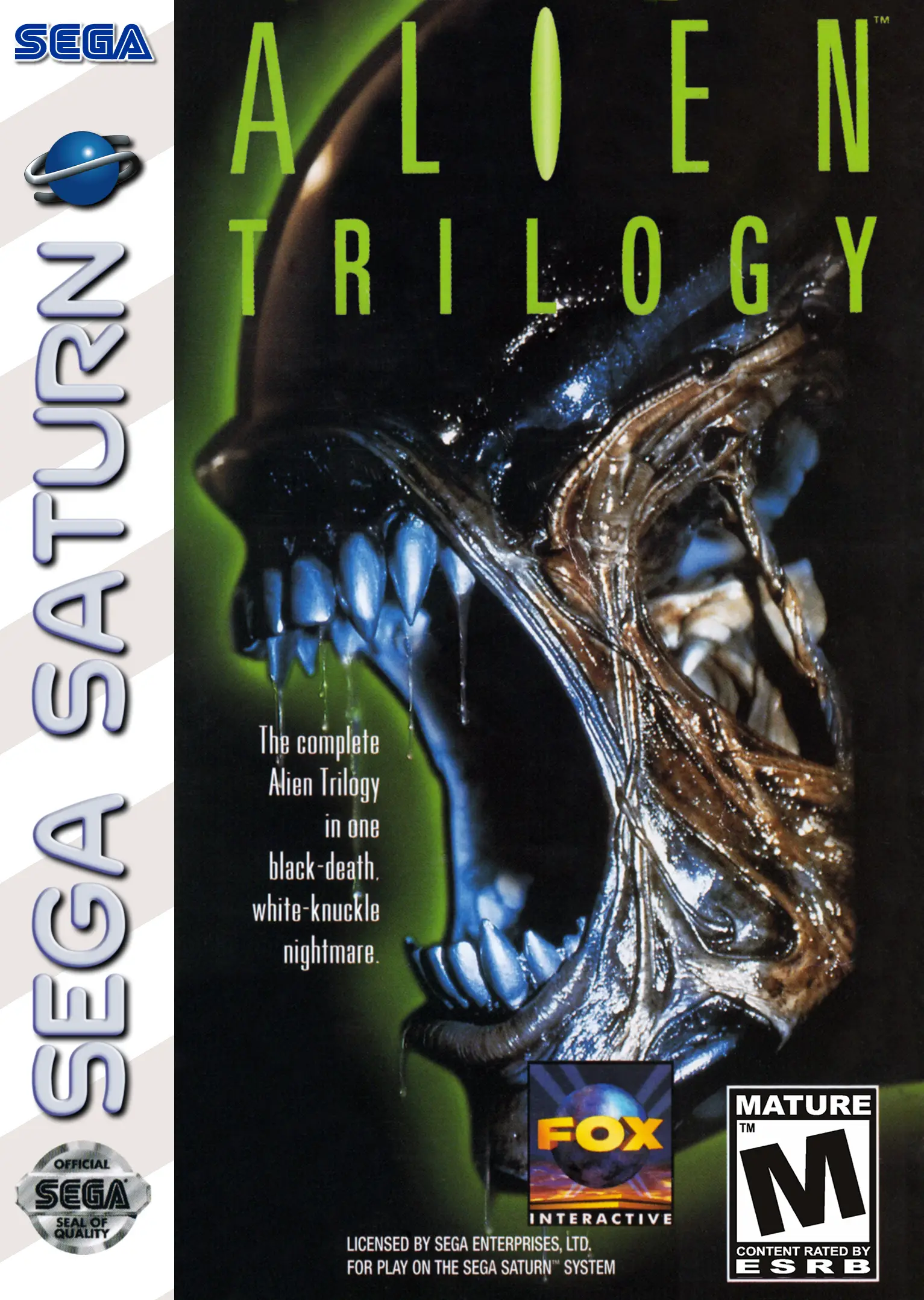 Capa de Alien Trilogy
