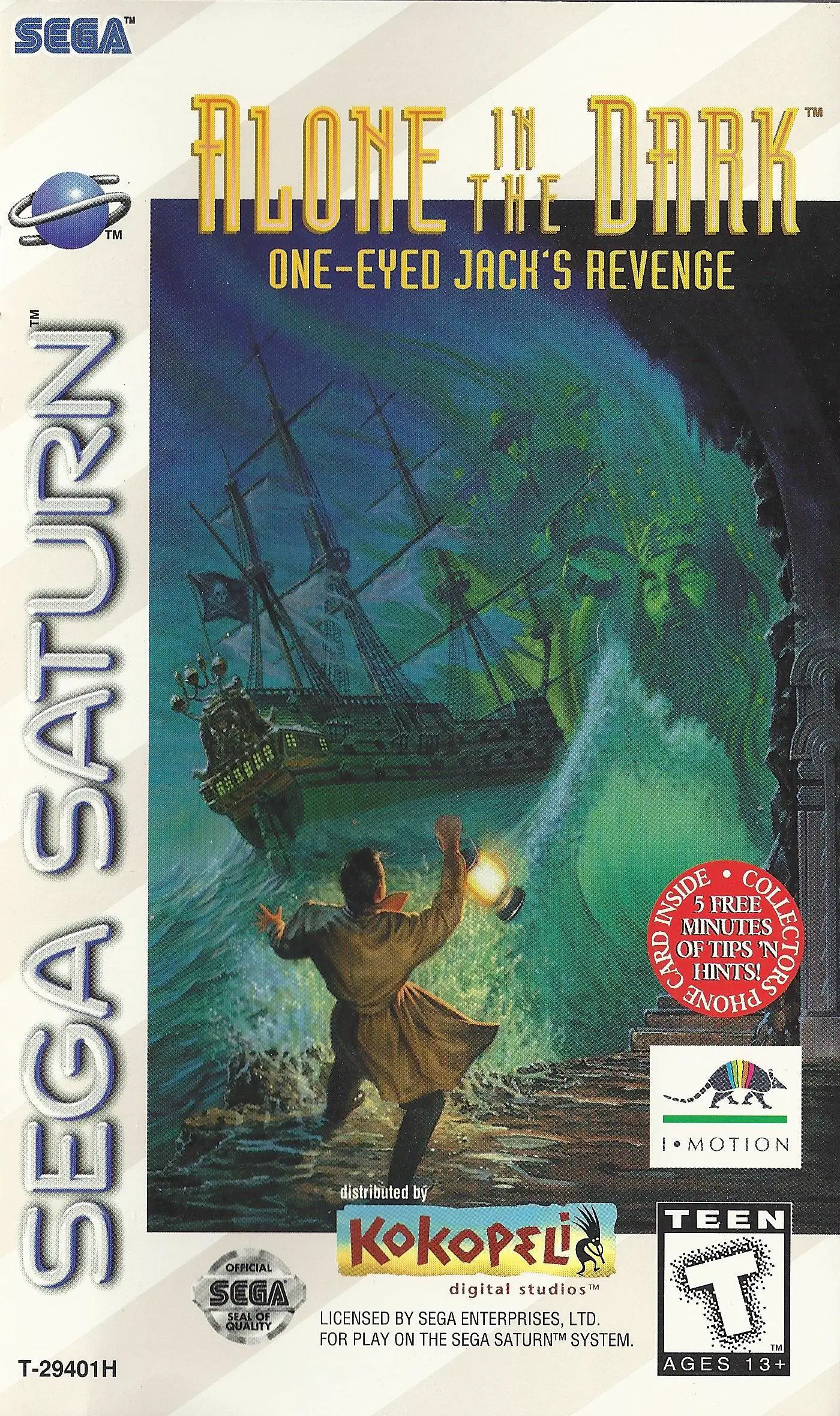 Capa de Alone in the Dark: One-Eyed Jack's Revenge