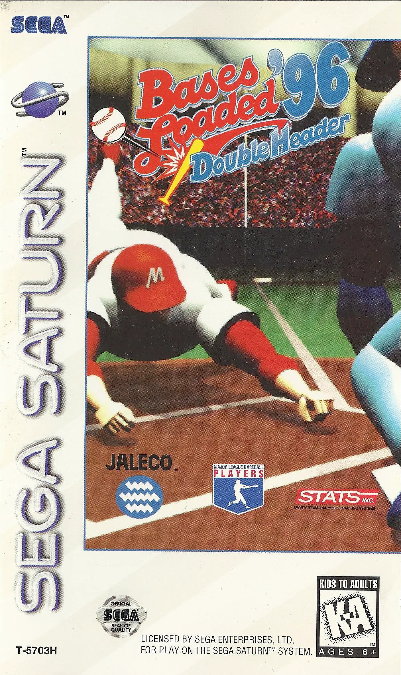 Capa de Bases Loaded '96: Double Header