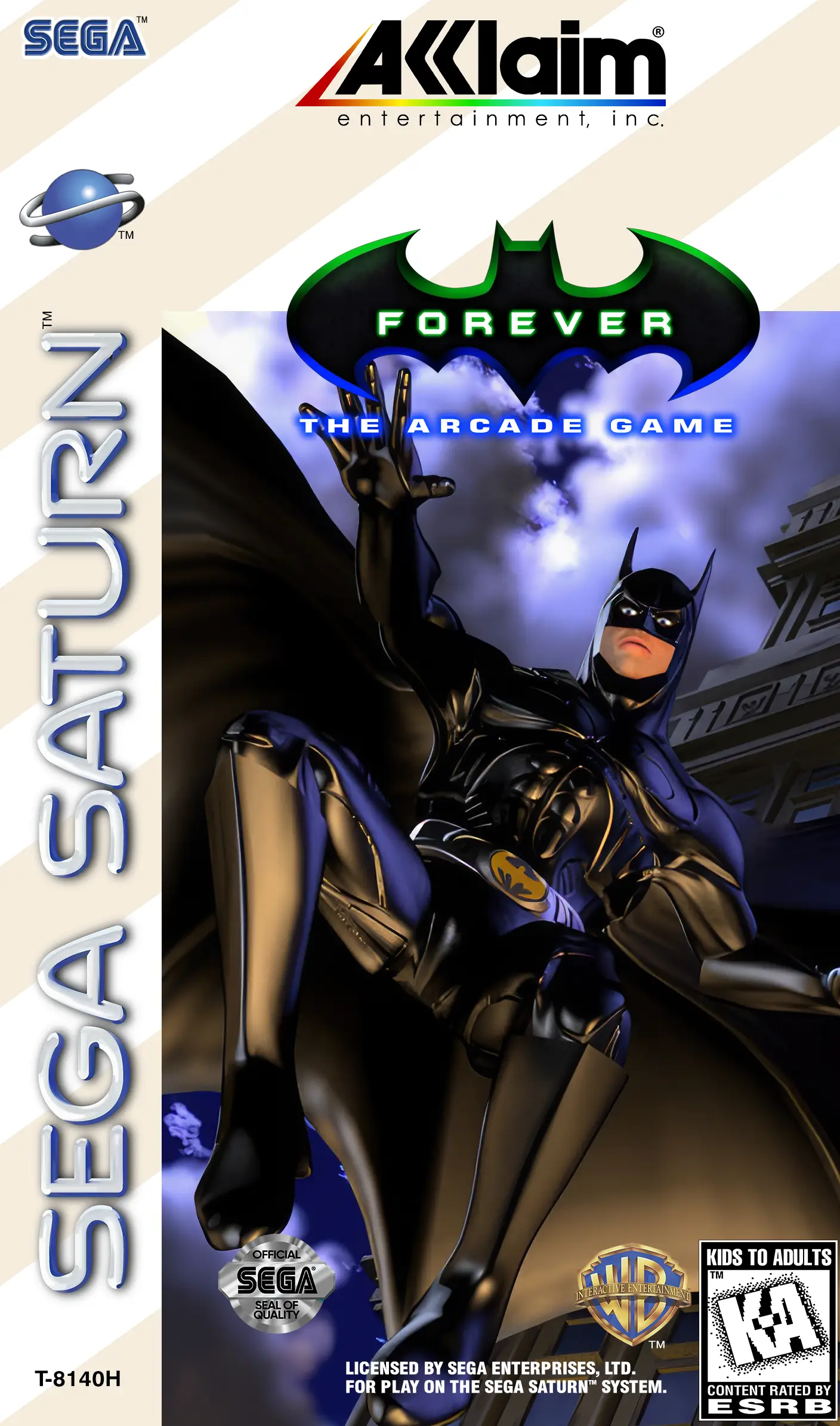 Capa de Batman Forever: The Arcade Game
