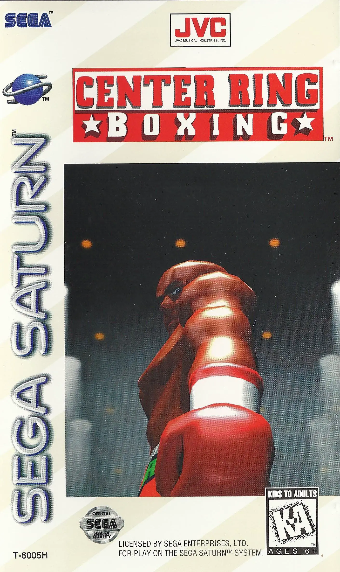 Capa de Center Ring Boxing