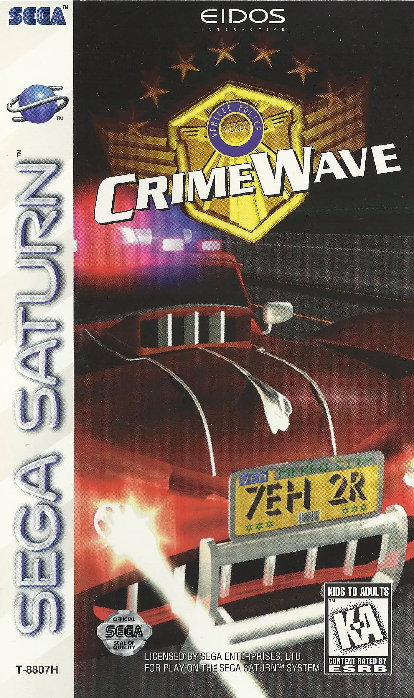 Capa de CrimeWave