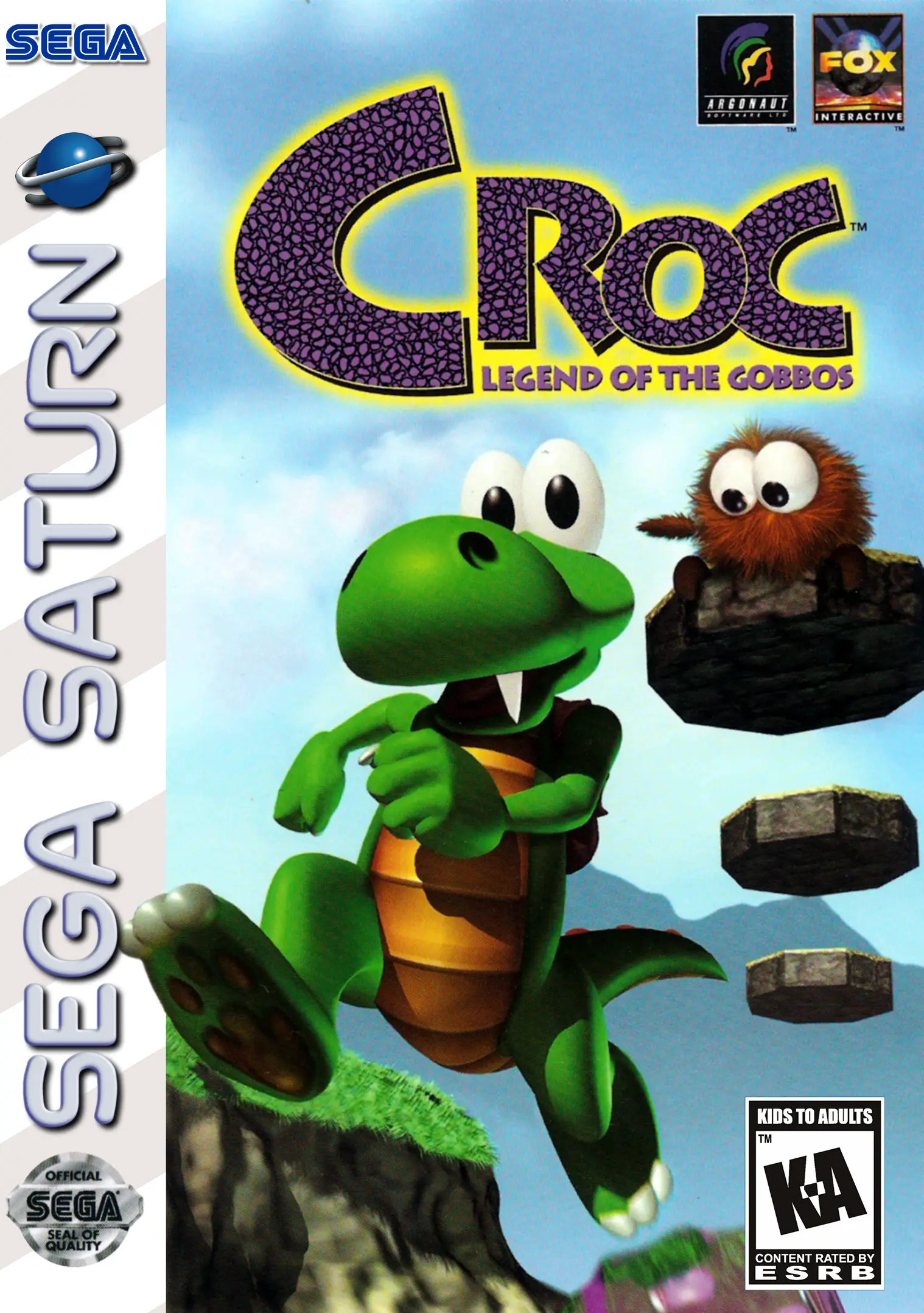 Capa de Croc: Legend of The Gobbos
