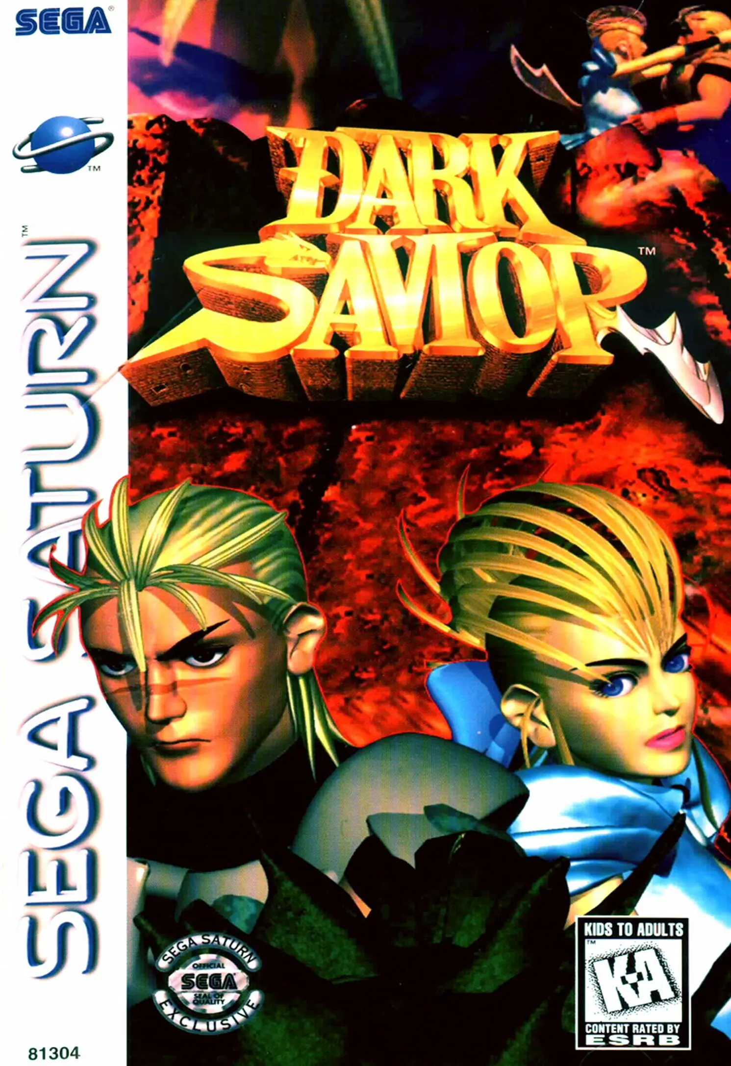 Capa de Dark Savior