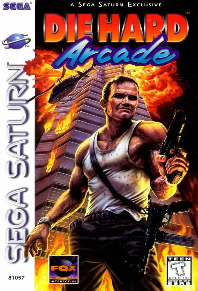 Capa de Die Hard Arcade