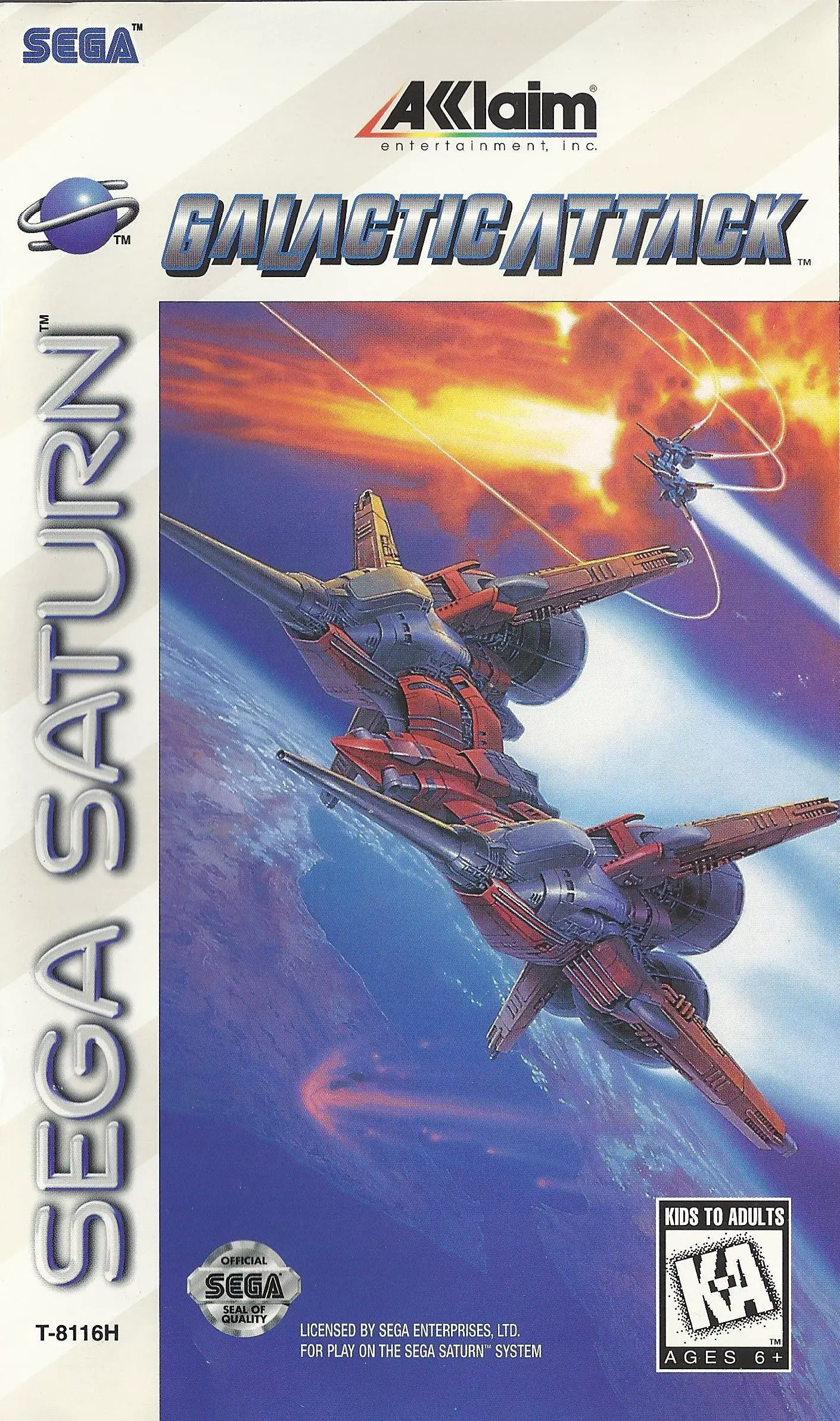 Capa de Galactic Attack