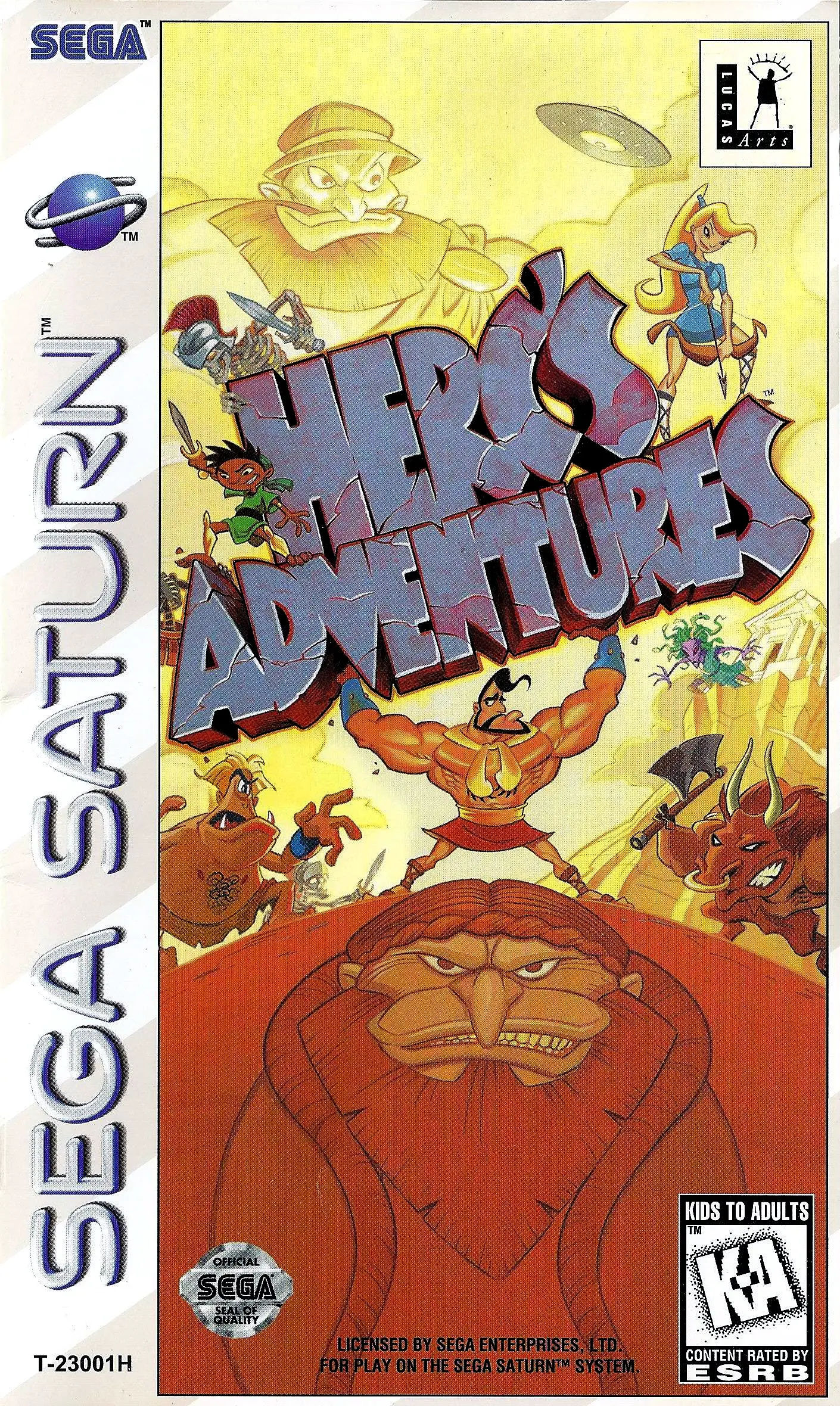 Capa de Herc's Adventures