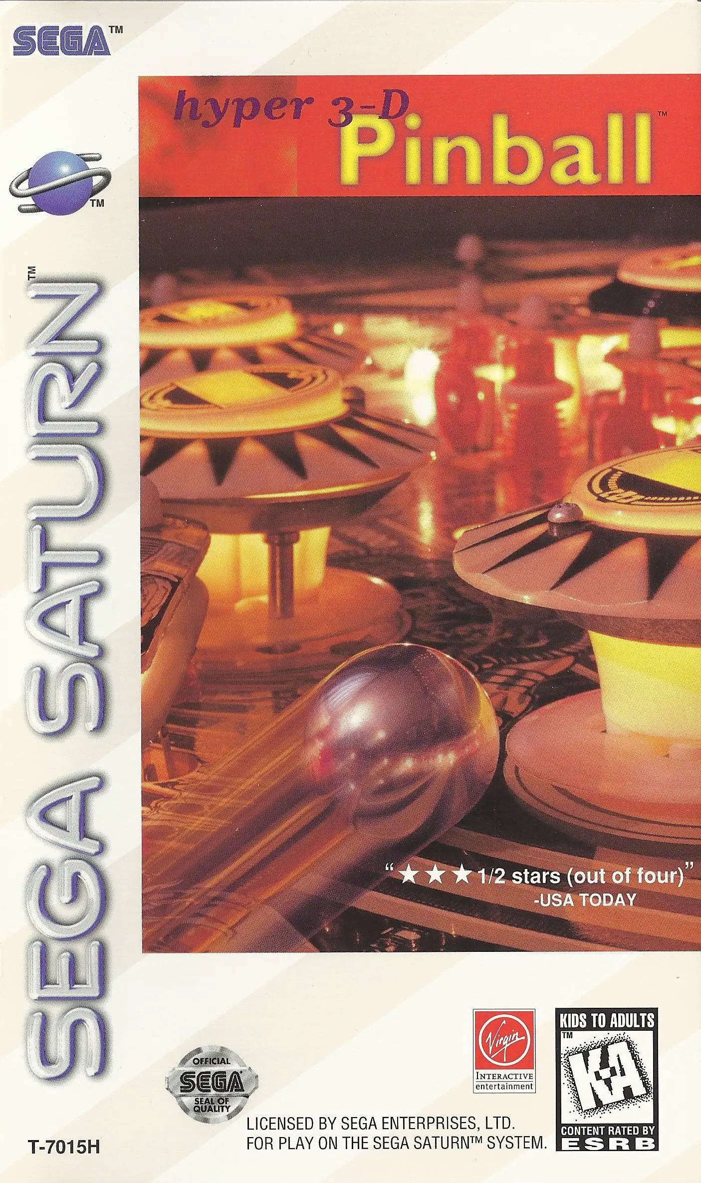 Capa de Hyper 3-D Pinball