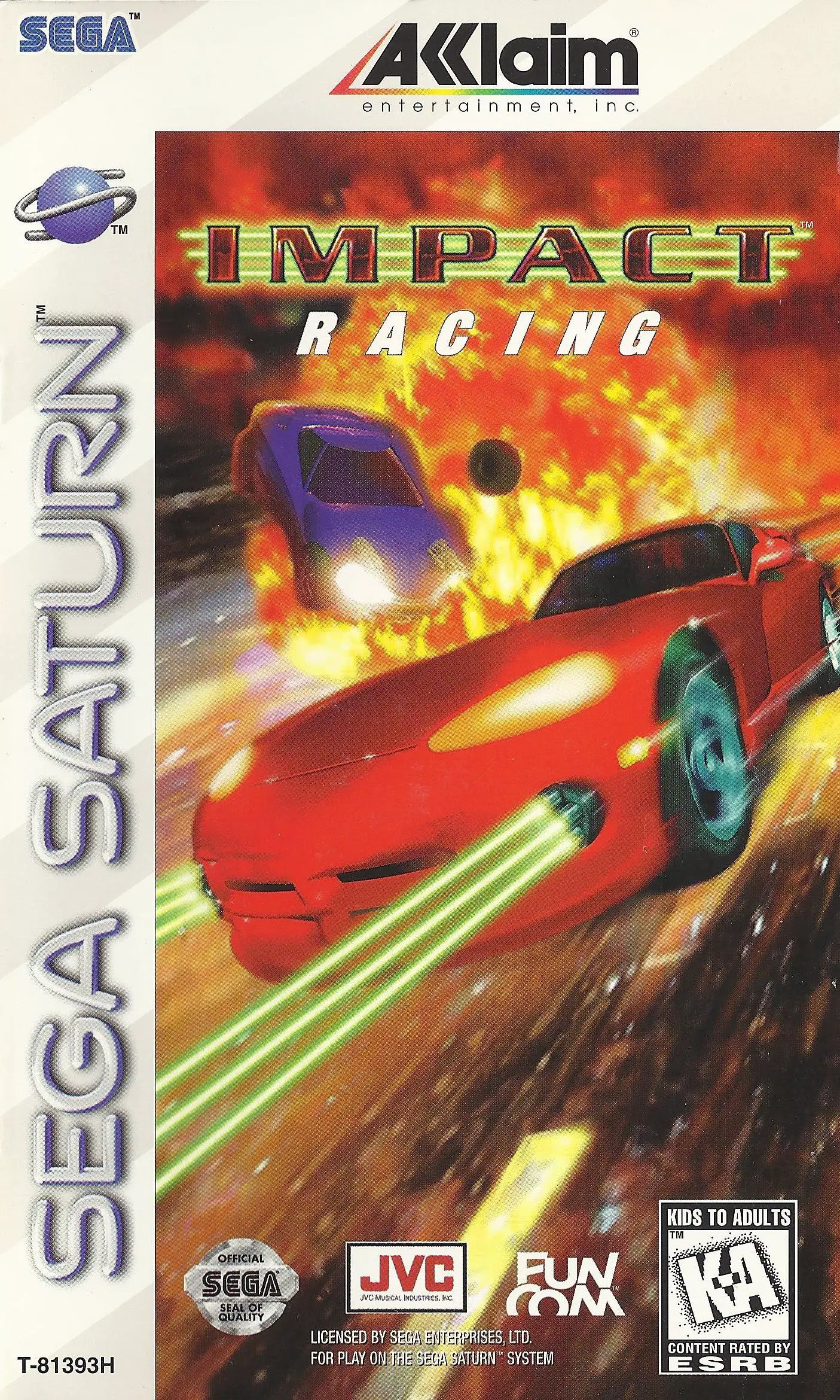 Capa de Impact Racing