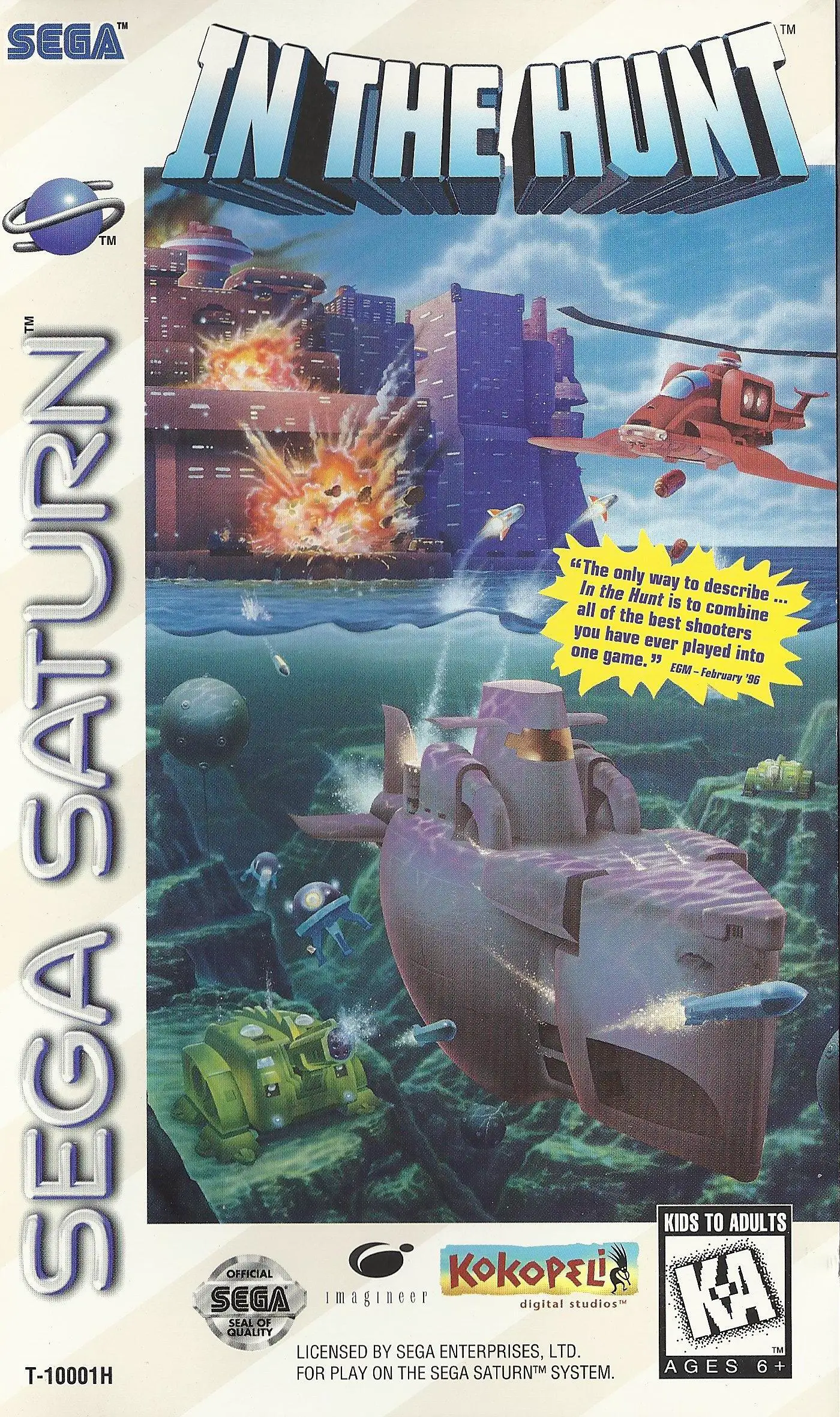 Capa de In the Hunt